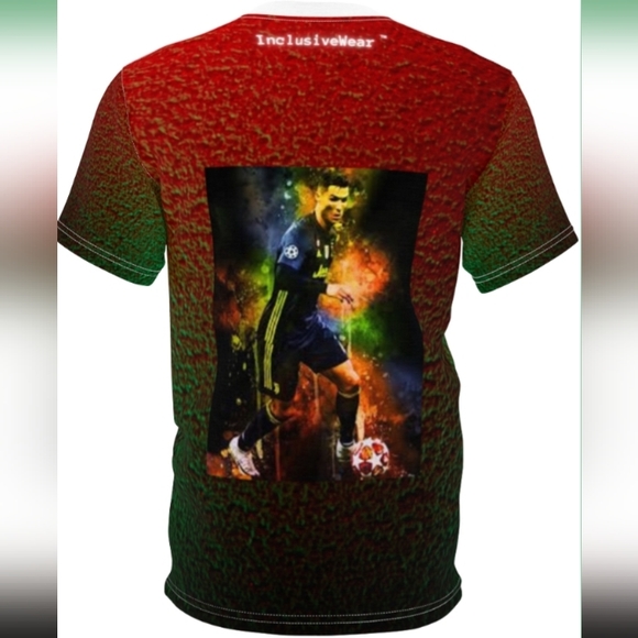 Un cristiano es tu papa Lío! And Proud Of It! Unisex Cut & Sew Tee - Picture 5 of 5